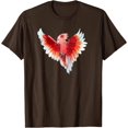 thumbnail image 1 of Flying Exotic Red Wildlife Bird Parrot Cockatoo Tropical T-Shirt Bird Shirt Parrot Animal Tshirt Zoologist Tropical Shirt Bird Lover Gift, 1 of 1