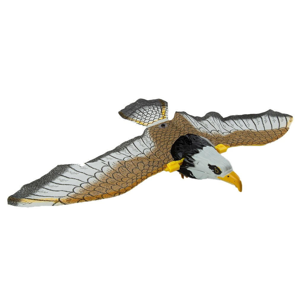 Flying Fake Eagles Bird Hawk Decoy, Birds Scarer Deterrent Repellent