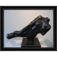 thumbnail image 1 of Flying Figure 36x28 Large Black Ornate Wood Framed Canvas Art by Auguste Rodin, 1 of 2