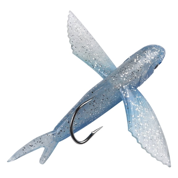 Flying Fish Artificial Bait Soft Tuna Lure Seawater Fishing Lure for Kingfish