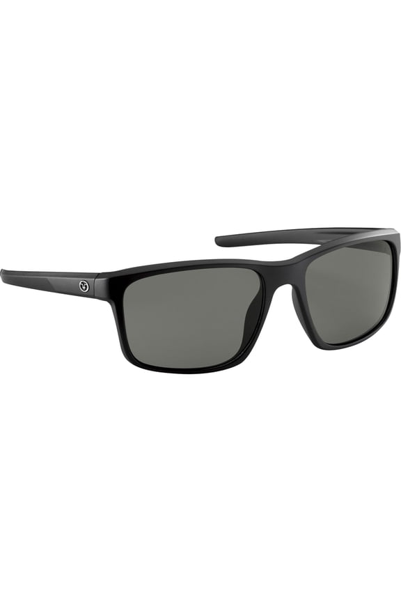 Rip Current Polarized Sunglasses - Matte Black/Smoke