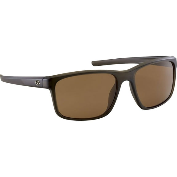 Flying Fisherman Rip Current Polarized Sunglasses - Brown/Amber