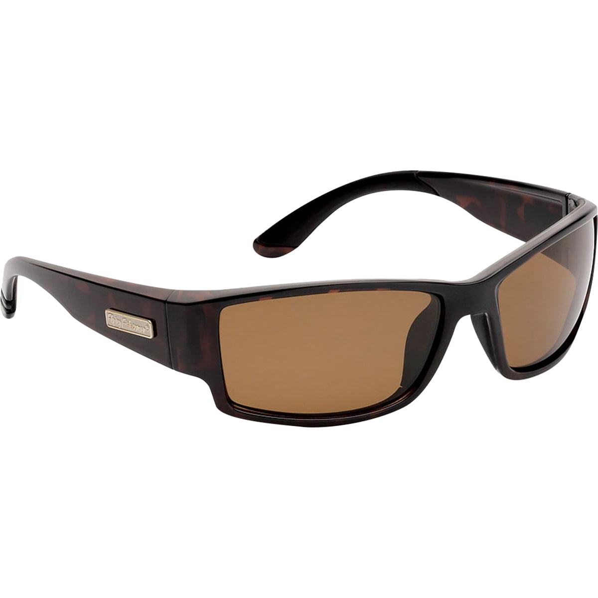 Glasses Frame Razor Flying Fisherman Razor Polarized Sunglasses - Dark Tortoise/Amber ...