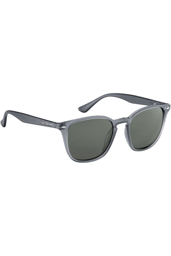 Muriel Polarized Sunglasses - Crystal Blue Gray/Smoke