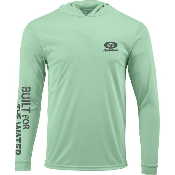Flying Fisherman Built For Water Performance Pullover Hoodie - XL - Mint