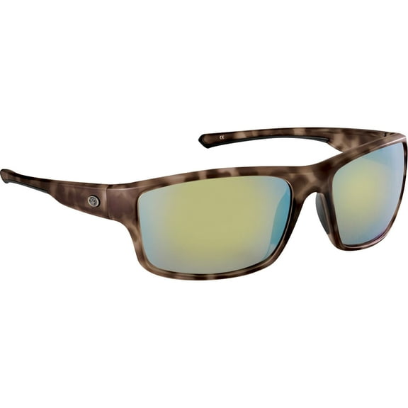 Flying Fisherman Chordata Sunglasses - Matte Tortoise/Smoke Silver Mirror