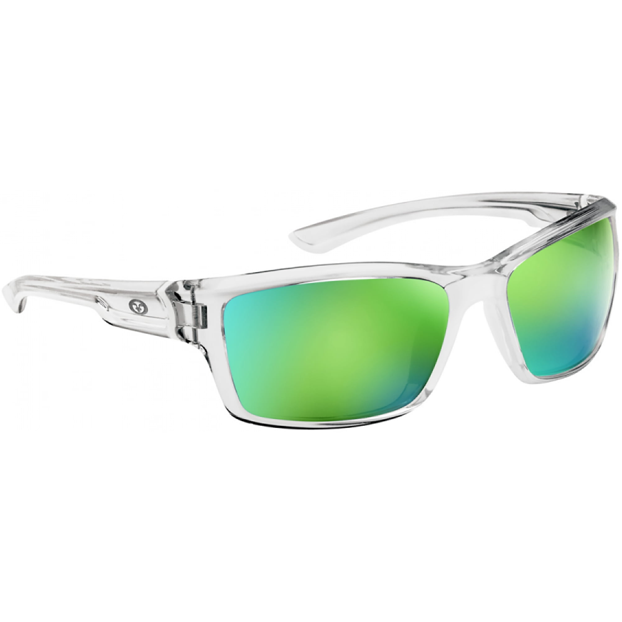 Flying Fisherman Double Header Polarized Sunglasses Black Frame With...