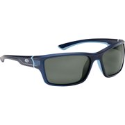 Flying Fisherman Cove Polarized Sunglasses - Matte Crystal Navy/Smoke
