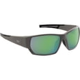 thumbnail image 1 of Flying Fisherman Drop Back Polarized Sunglasses - Matte Gray/Amber Green Mirror, 1 of 7