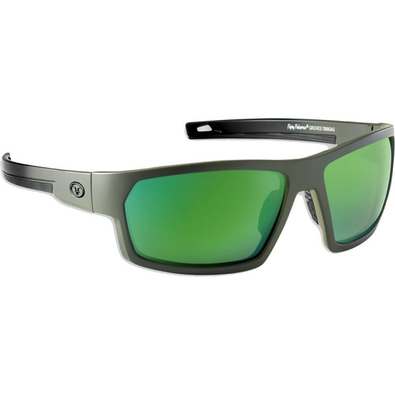 Flying Fisherman Groves Polarized Sunglasses - Mangrove Green/Amber Green Mirror