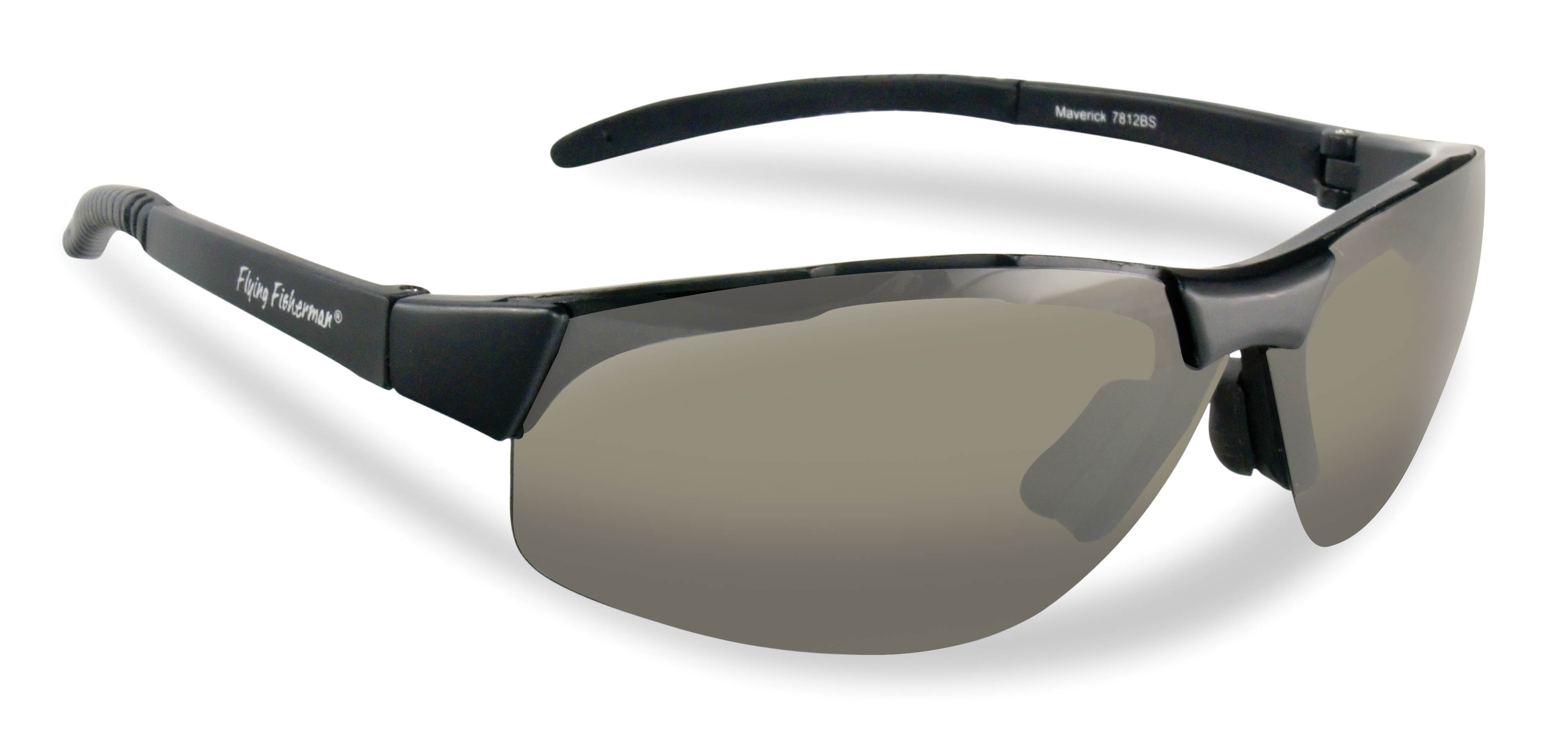 Flying Fisherman Maverick Polarized Sunglasses - Black/Smoke - image 1 of 2