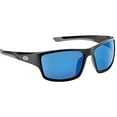 thumbnail image 1 of Flying Fisherman Sand Bank Sunglasses - Matte Black/Smoke Blue Mirror, 1 of 7