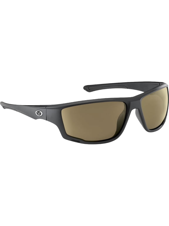 Solstice Polarized Sunglasses - Matte Black/Amber