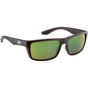 Flying Fisherman Streamer Polarized Sunglasses - Tortoise/Amber Green Mirror