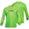 thumbnail image 1 of Flying Fisherman Tarpon Long Sleeve Performance Tee, Lime Green - XL, 1 of 1