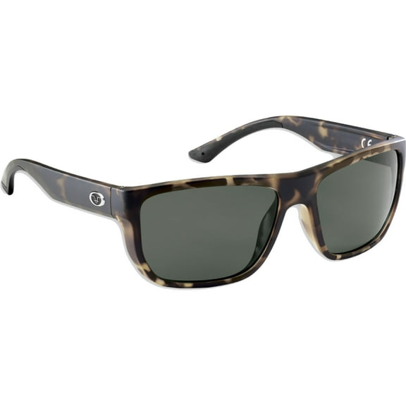 Flying Fisherman Waypoint Polarized Sunglasses - Matte Tortoise/Smoke