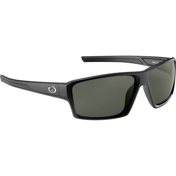 Flying Fisherman Windley Polarized Sunglasses - Matte Black/Smoke