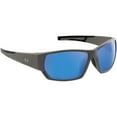 thumbnail image 1 of Flying Fisherman unisex adult Drop Back Sunglasses, Matte Gray Frame/Smoke-blue, 1 of 7