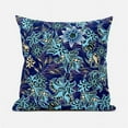 thumbnail image 1 of Flying Floral Paisley Throw Pillow with Removable Cover in Sky Blue Purple Beige 18x18, 1 of 1