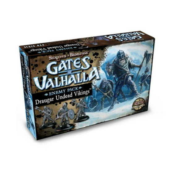 Flying Frog Productions FYF07E36 Shadows of Brimstone Enemy Pack Draugar Undead Vikings Board Game