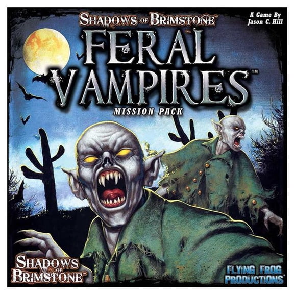 Flying Frog Productions FYF07MP01 Shadow of Brimstone - Feral Vampires Mission Pack Board Games