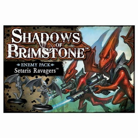 Flying Frog Productions FYF07E32 Shadows of Brimstone Enemy Pack Setaris Ravagers Board Game