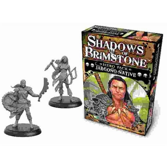 Flying Frog Productions  Shadows of Brimstone Hero Pack Jargono Native Board Game