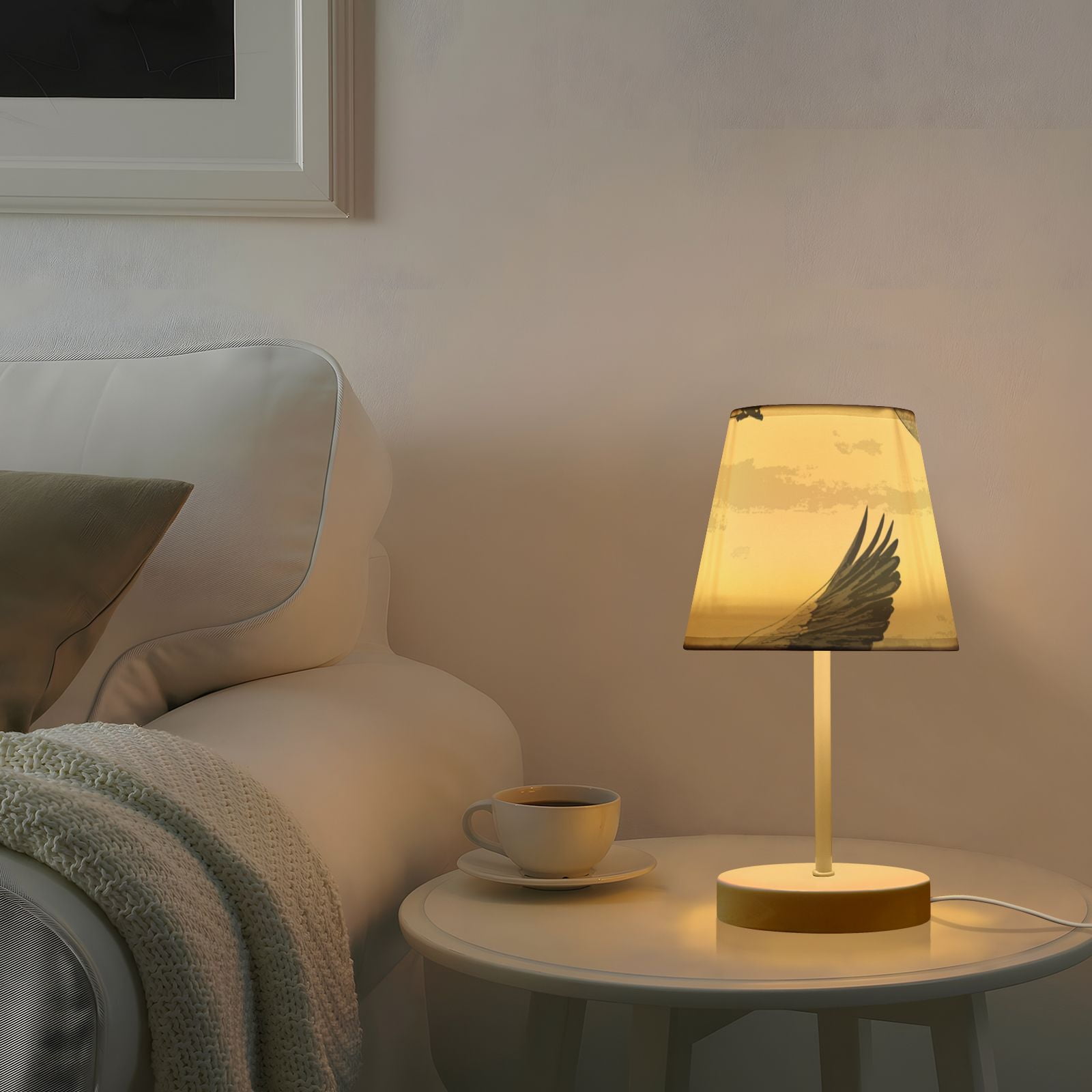 Flying Geese Desk Lamp 3 Color Modes LED Table Lamp Nightstand Reading ...
