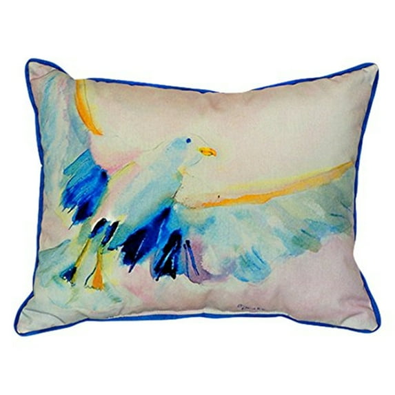 Flying Gull Large Indoor/Outdoor Pillow 16x20