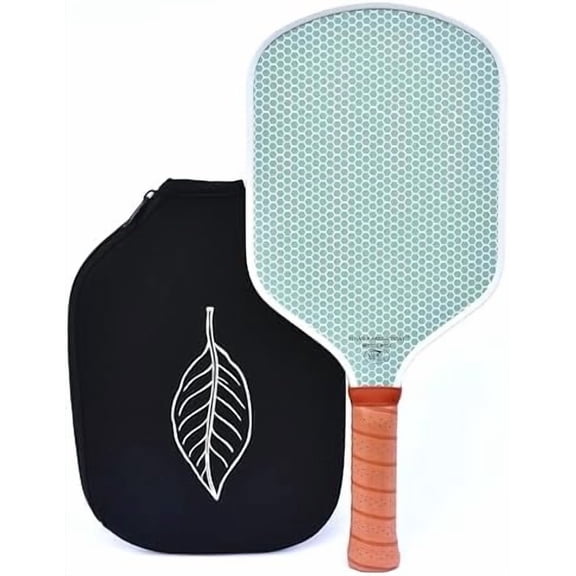 Flying H Pickleball Paddle | USAPA Approved | Carbon Fiber Surface | Honeycomb Core | Classic Design | Comfort Grip | Durable Neoprene Cover | Premium Paddle | Pickleball Racket | Elongated