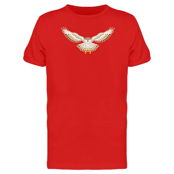 Flying Hawk T-Shirt Men -Image by Shutterstock, Male Large