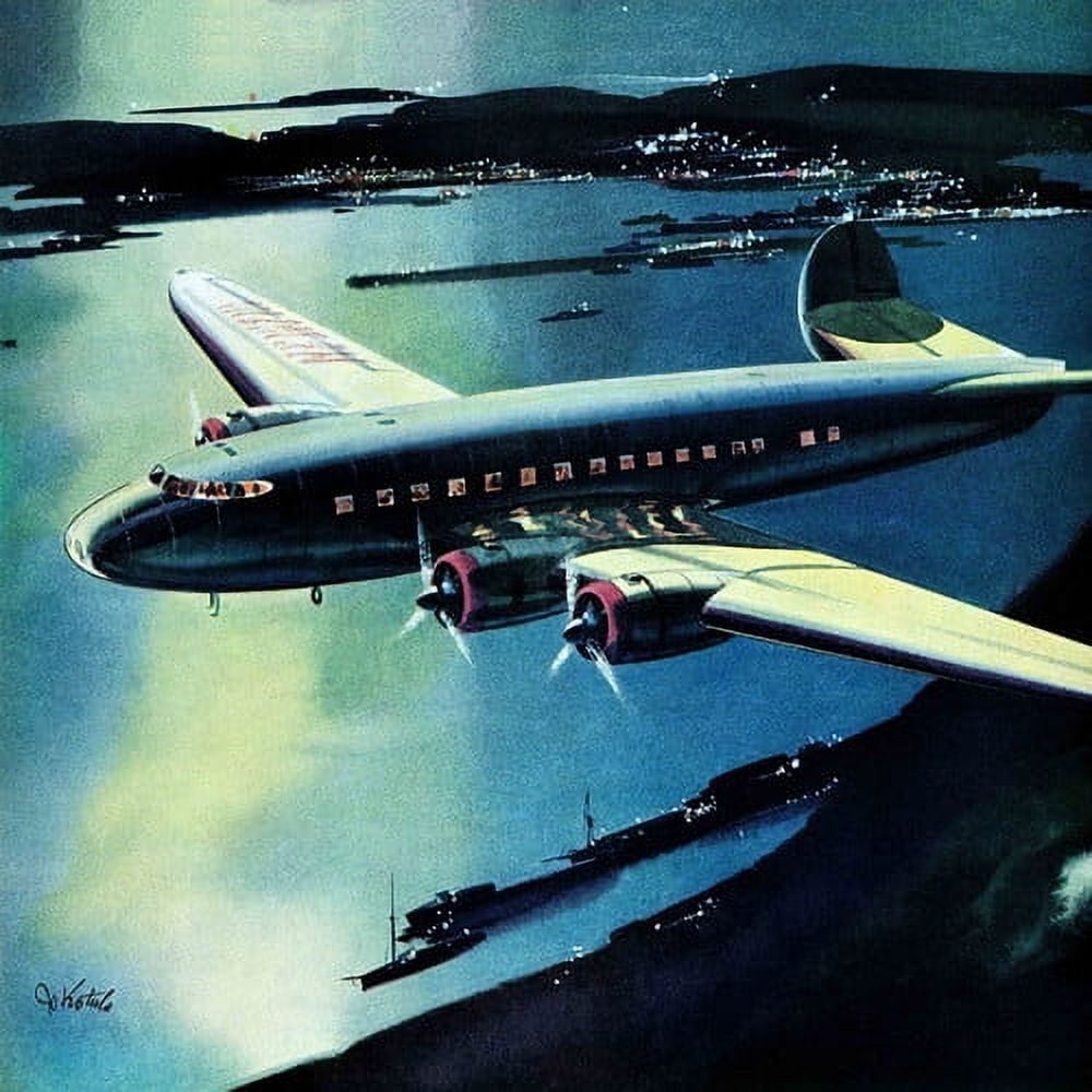 "Flying High" Painting Print on Canvas