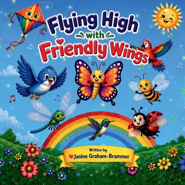 Flying High with Friendly Wings: A Heartwarming Children's Picture Book About Friendship, Kindness and Adventure for Age, (Paperback)