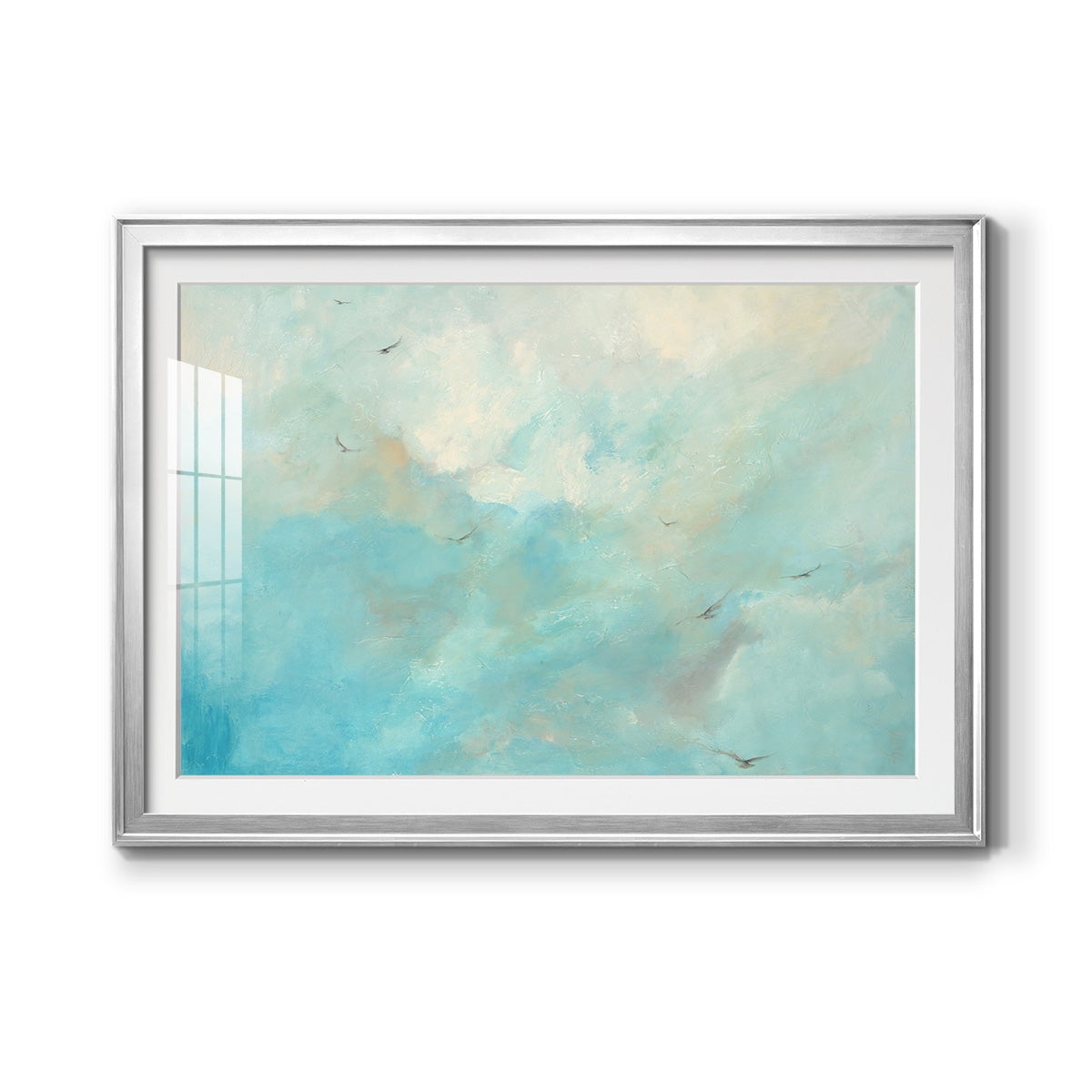 Flying Home Premium Framed Print - Ready to Hang