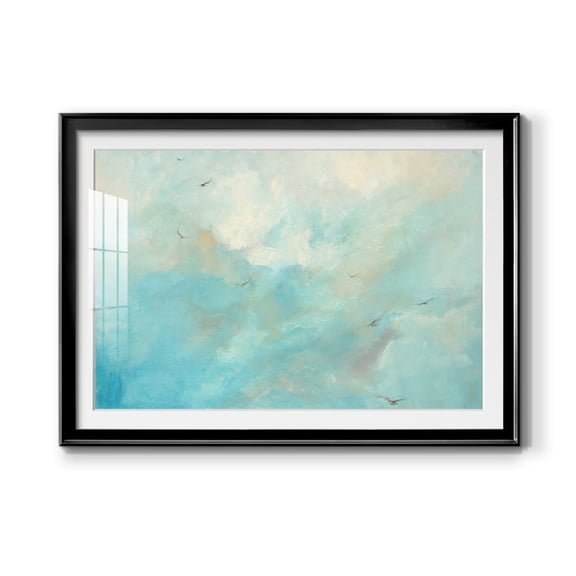 Flying Home Premium Framed Print - Ready to Hang