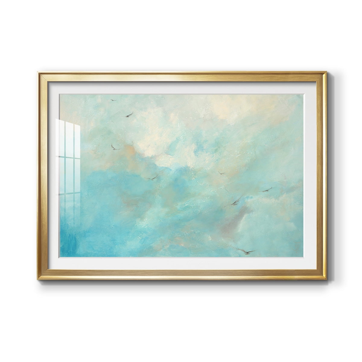 Flying Home Premium Framed Print - Ready to Hang