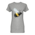 thumbnail image 1 of Flying Honey Bee T-Shirt Women -Image by Shutterstock, Female 3X-Large, 1 of 2