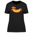 thumbnail image 1 of Flying Hot Dog T-Shirt Women -Image by Shutterstock, Female Small, 1 of 2