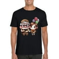 thumbnail image 1 of Flying House Adventure Movie Fan Up Cartoon Art Graphic Tee Unisex T-Shirt, 1 of 3