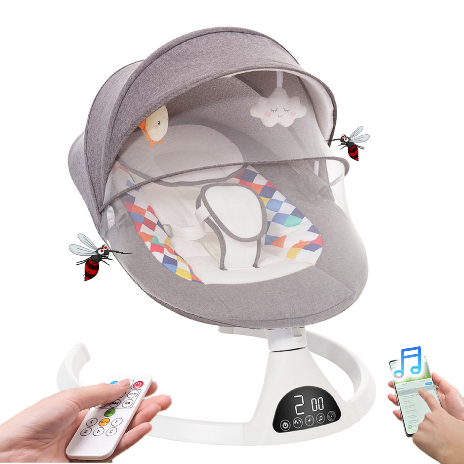 Bright Starts Jungle Blooms Bouncer