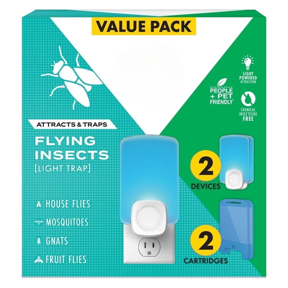 Flying Insect, Gnat & Fly Trap Starter Kit