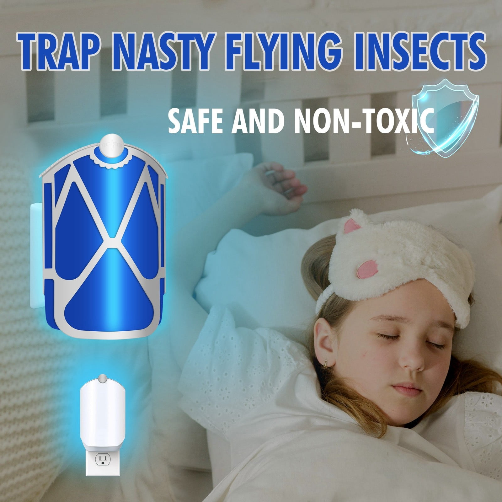 Flying Insect Trap, 2024 New Fruit Fly Catcher for Indoor Use, Flying