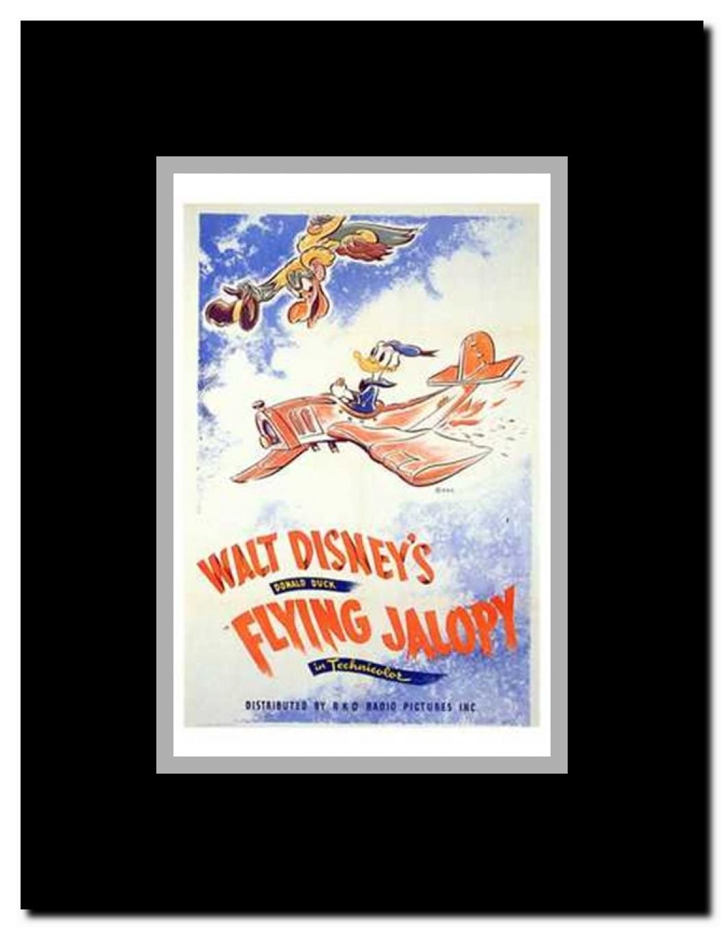 Flying Jalopy Framed Movie Poster