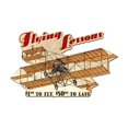 thumbnail image 1 of Flying Lessons Custom Metal Shape Sign, 1 of 1