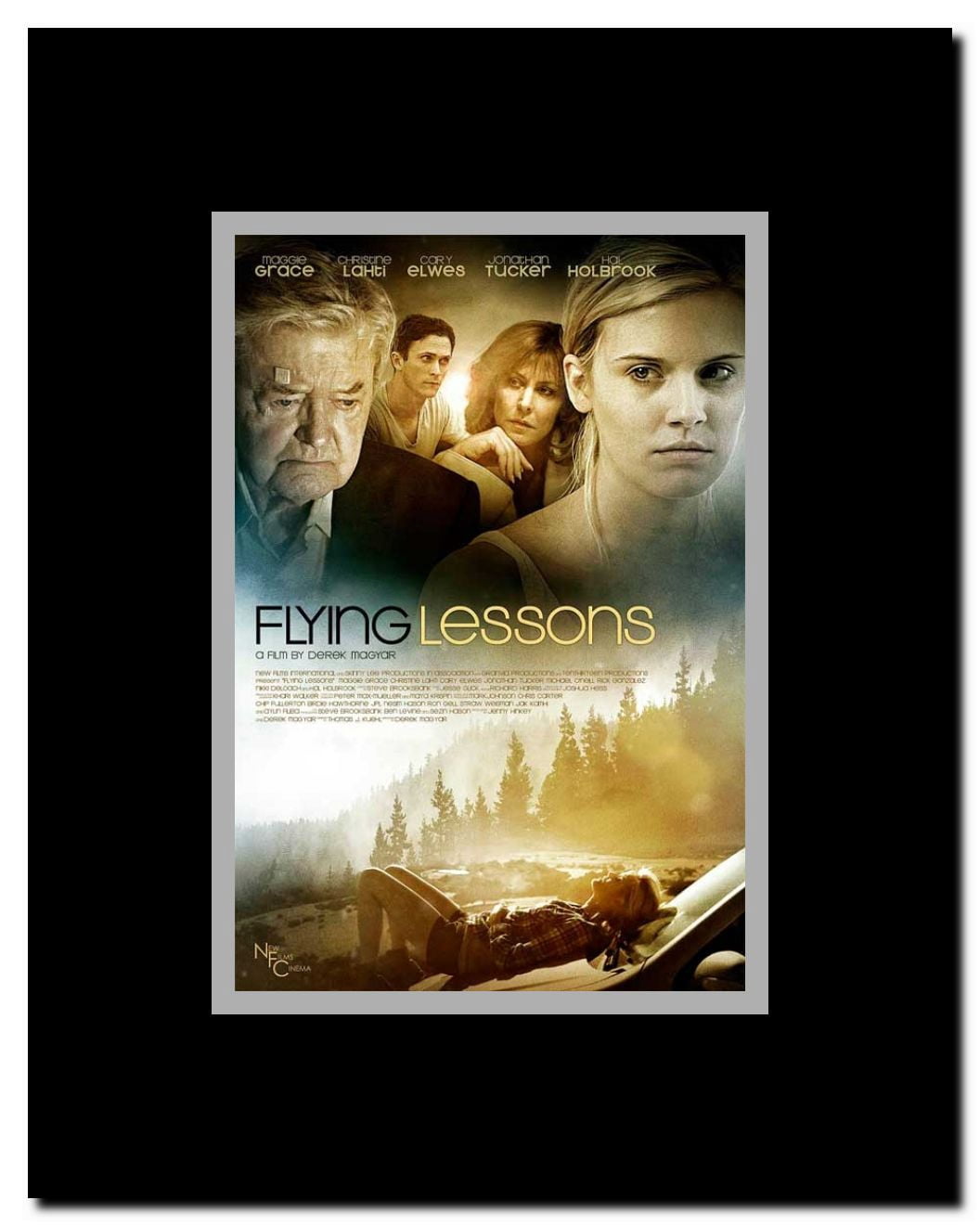Flying Lessons Framed Movie Poster