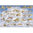 thumbnail image 1 of Flying Machines Educational Poster 36x24, 1 of 3