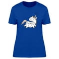 thumbnail image 1 of Flying Magic Unicorn Caption T-Shirt Women -Image by Shutterstock, Female Large, 1 of 2