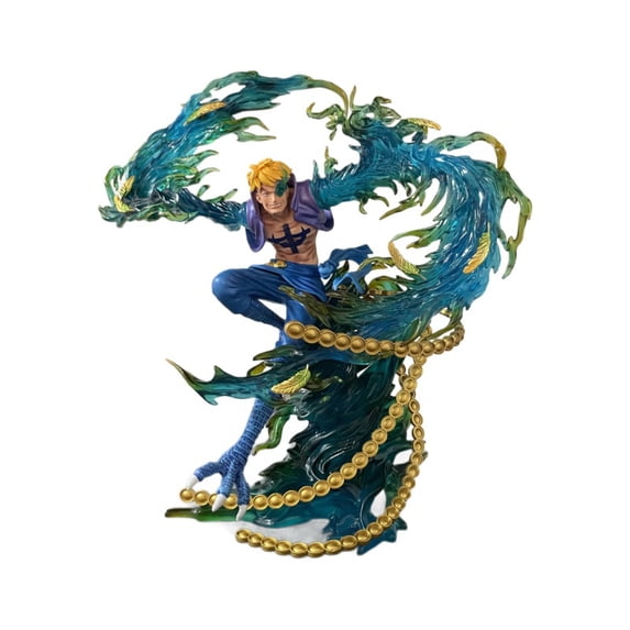 Flying Marco Phoenix Whitebeard Pirates anime super large GK hand model