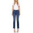 thumbnail image 1 of Flying Monkey - Mid Rise Ankle Slim Straight Jean - F4999, 1 of 9
