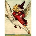 thumbnail image 1 of Flying Mother Goose - CANVAS OR FINE PRINT WALL ART, 1 of 1